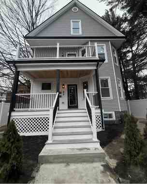 Completed home renovation Massachusetts